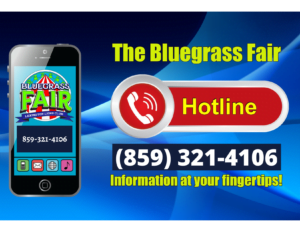 2021 Bluegrass Fair Hotline